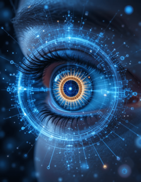 O observador influencia o resultado — a consciência molda a realidade.