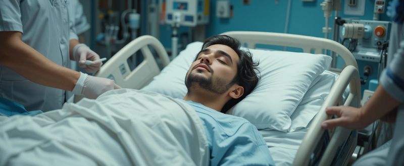 O início da Experiência de Quase Morte: o corpo em estado crítico no ambiente hospitalar.