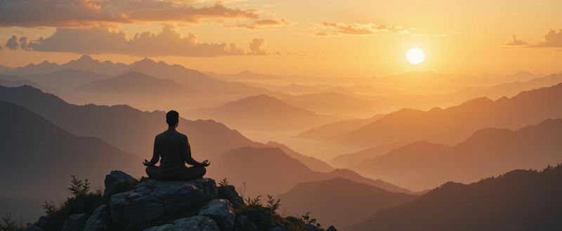 O amanhecer espiritual representando as Filosofias que Transformam a Consciência.