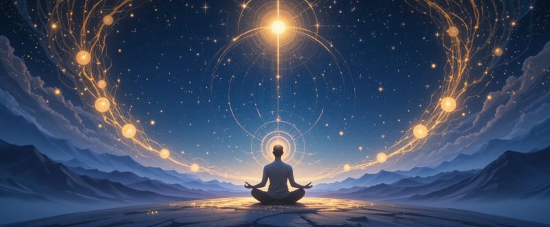 O início da sua jornada de elevação da consciência com as Leis Universais.
