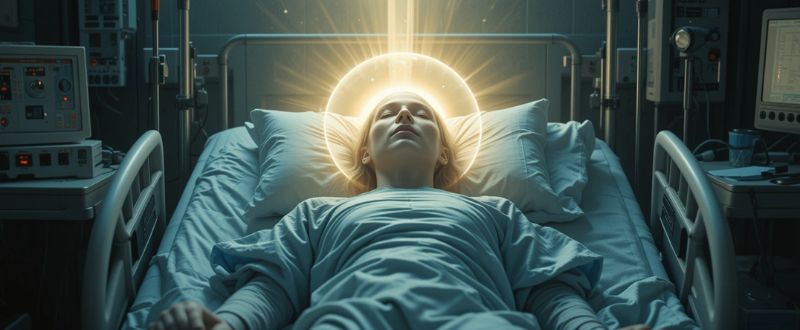 O início da jornada espiritual em uma Experiência de Quase Morte.