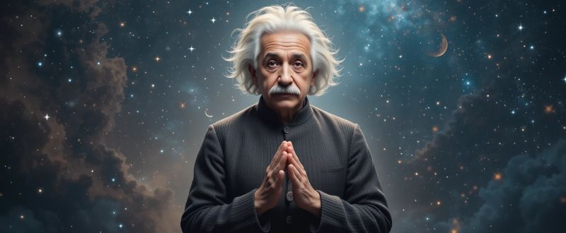 Albert Einstein: ciência e espiritualidade unidas em uma só visão.
