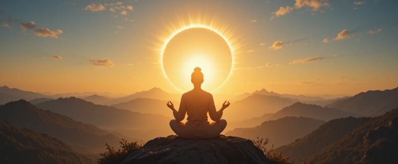 Amanhecer espiritual representando os Caminhos Espiritualistas para a Evolução da Alma.