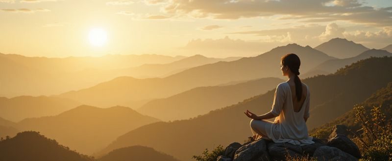 O amanhecer espiritual representando as Filosofias que Transformam a Consciência.