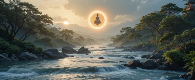 O Taoismo fluindo como uma das Filosofias que Transformam a Consciência.