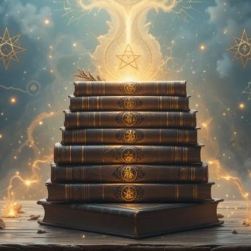 Livros Sobre Leis Universais Essenciais — um guia visual para sua jornada interior.