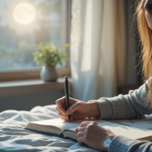 Registrar seus sonhos ao acordar é o primeiro passo para induzir o sonho lúcido.