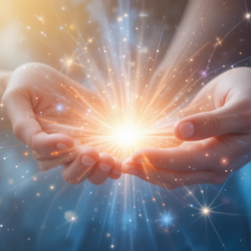 O Reiki canaliza a energia universal para equilibrar corpo e mente com suavidade.